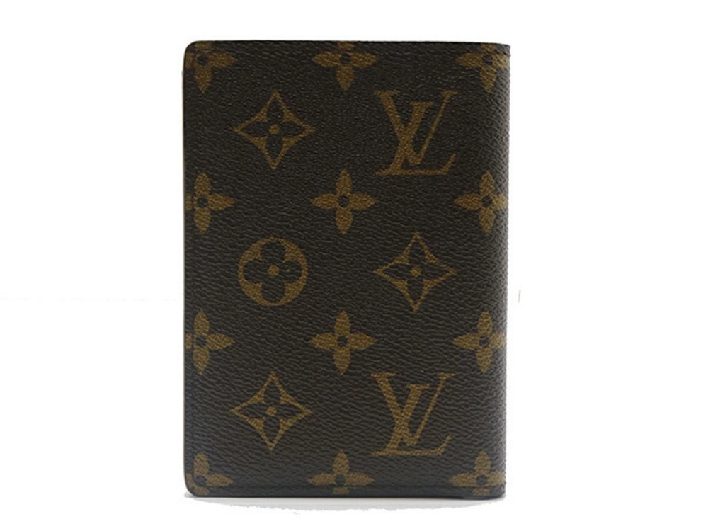 Louis Vuitton James Monogram Wallet Portefeuille fold Bi Brown